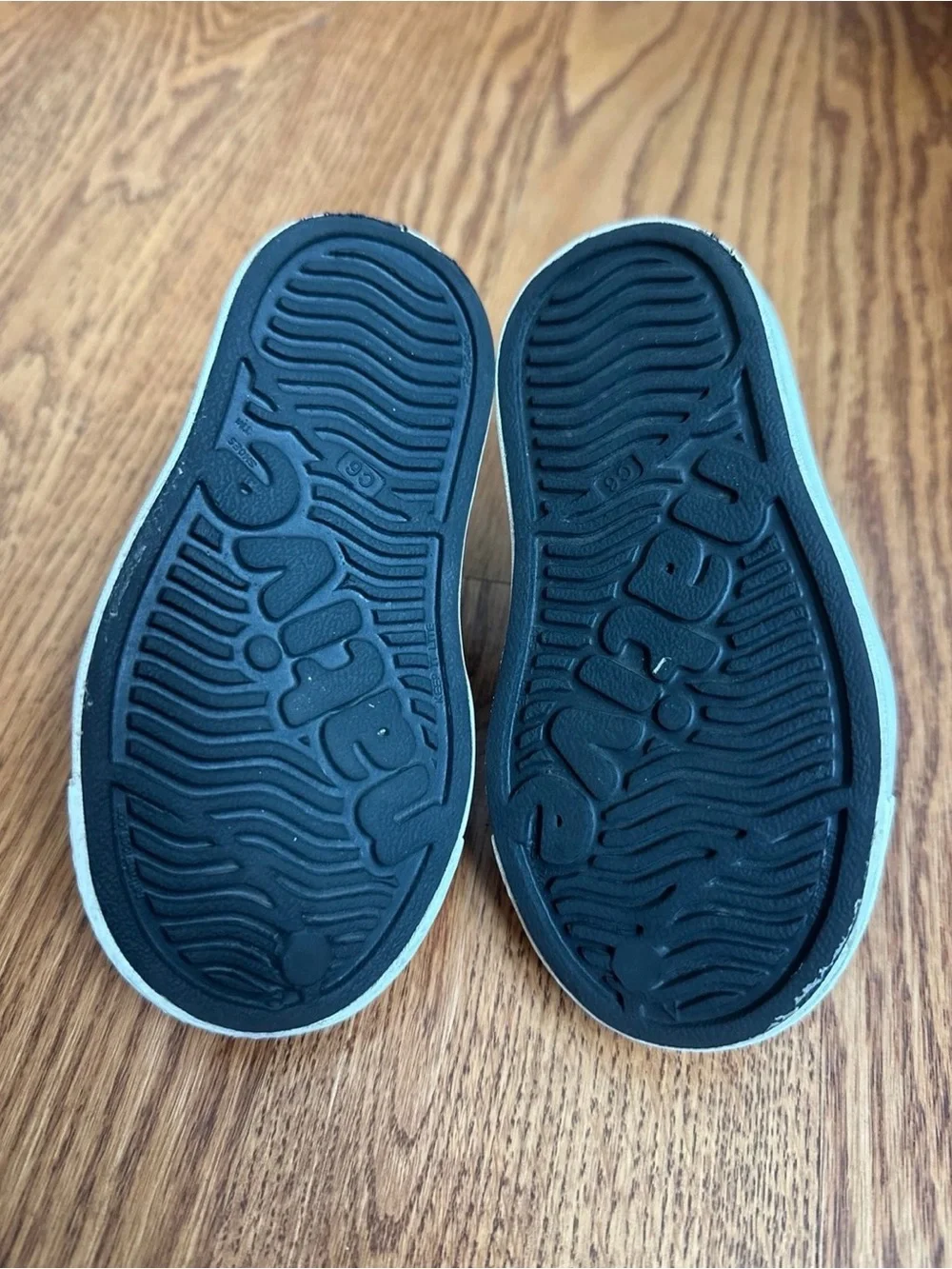 Native Shoes Kids C6 Black Slip Ons